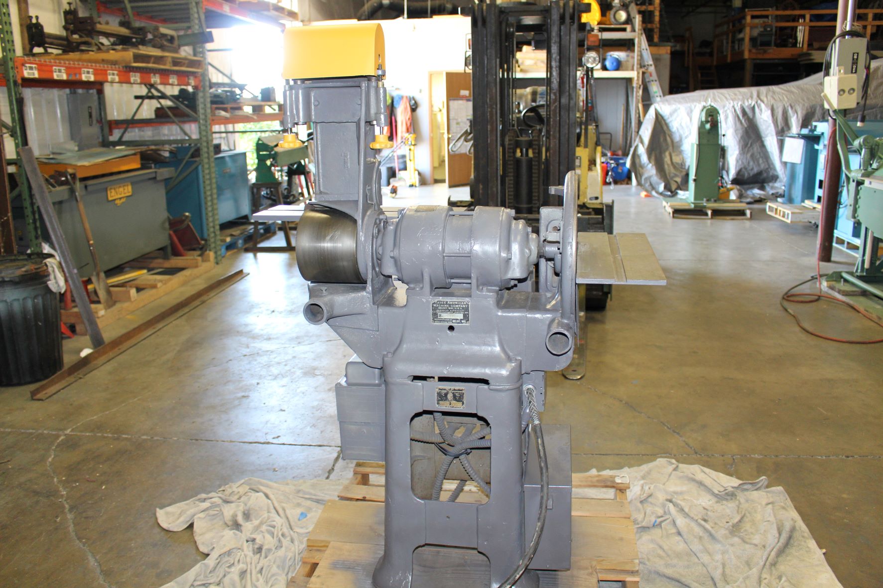 used belt sander and disc grinder for metal or wood